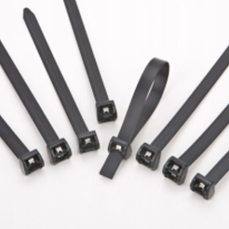 Gravata de fivela dupla resistente às intempéries de acetal