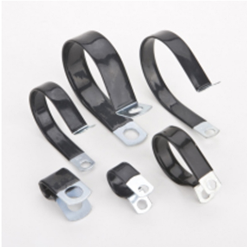 Braçadeiras para tubo revestidas de vinil (PVC)